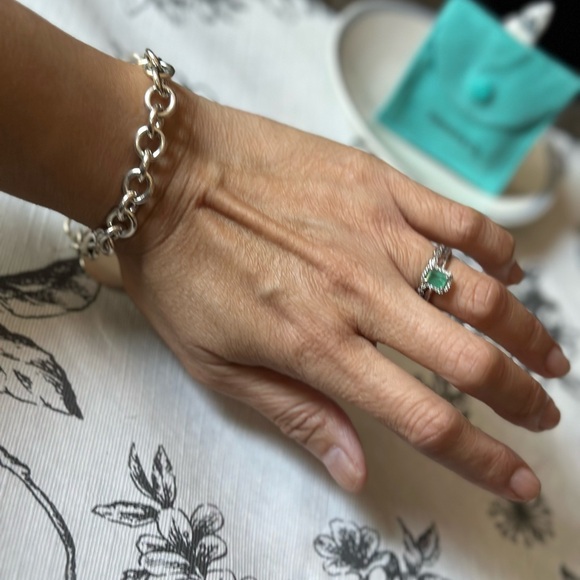 Tiffany & Co Heart Tag Charm Bracelet - Picture 7 of 9